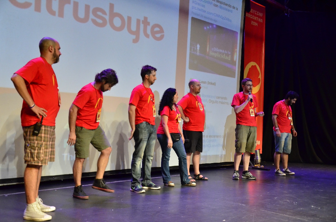 El equipo de RubyConf Argentina 2014
